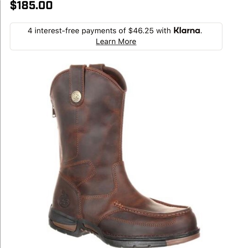 Georgia Boot Athens Pull On Work Boot